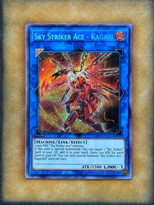 その他 sakirin Yugioh Sky Striker Ace - Kagari MP19-EN257 Secret Rare 1st Ed NM
