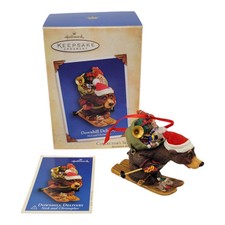 Hallmark Keepsake Ornament Downhill Delivery Nick and Christopher 2004