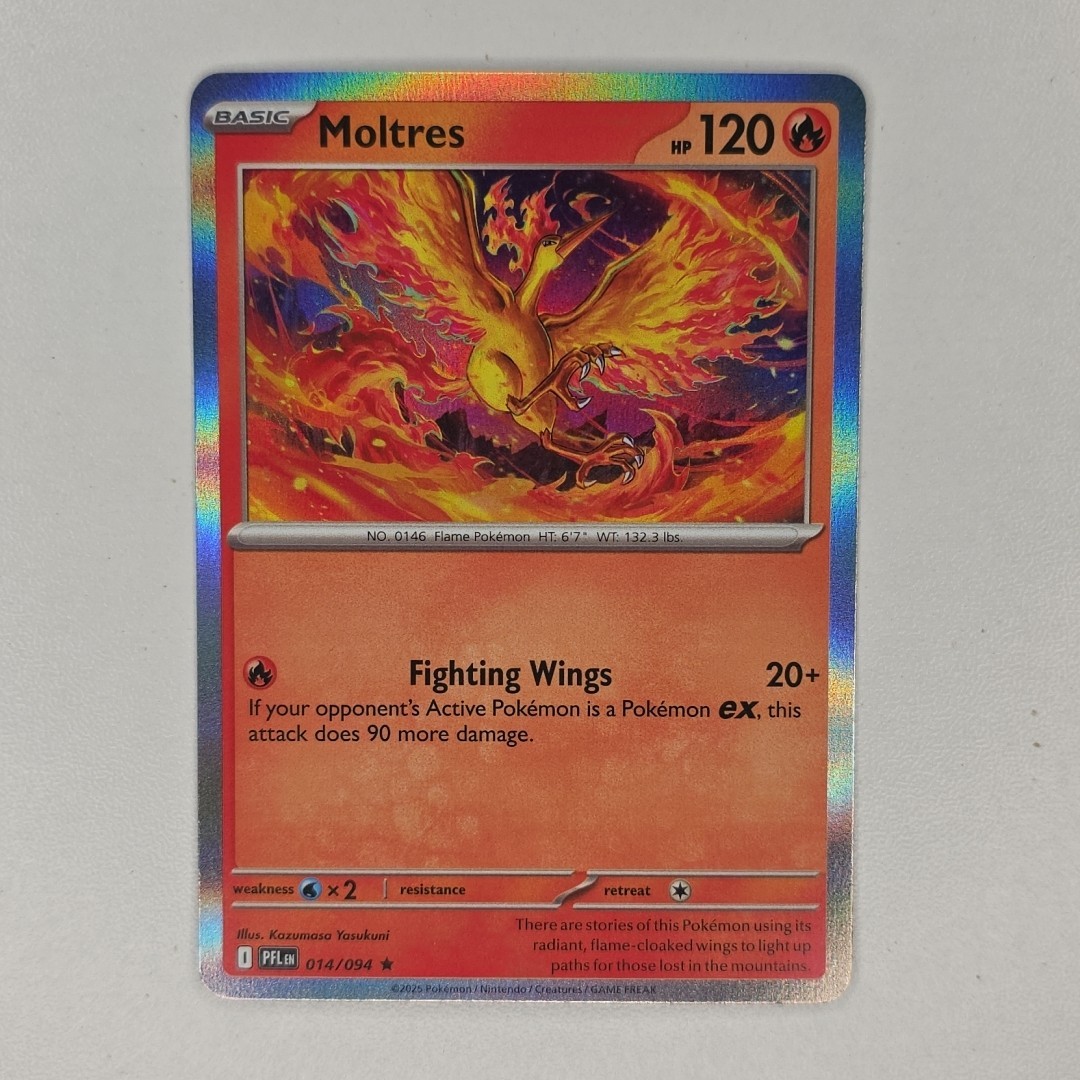 Moltres 014/094 Me02: Phantasmal Flames Holo