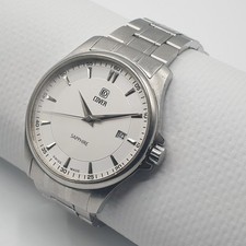Montre COVER Switzerland Date Sapphire Crystal Acier 40mm Water Resistant 50M