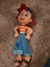 Pixar Authentic Disney Store Luca Movie Giulia Plush Toy 13" Stuffed Doll