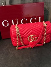 Gucci Red marmont bag medium
