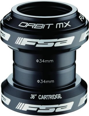 FSA Steuersatz NO.20 Orbit MX 1 1/8'' Schwarz - präziser Ahead-Steuersatz in m...
