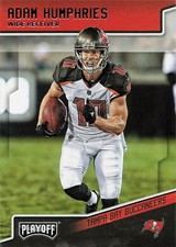 2018 Panini Playoff Football Adam Humphries card #188 Tampa Bay Buccaneers