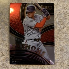 2021 Select Baseball Juan Soto Phenoms Insert Washington Nationals