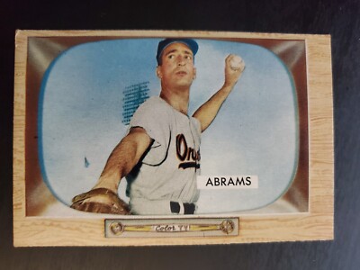 1955 Bowman #55 Cal Abrams