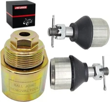 Front Ball Joint Puller & 2x Ball Joints for Polaris Ranger 400 425 500 570 700