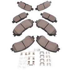 Front & Rear Ceramic Disc Brake Pads For 2014 - 2020 Nissan Rouge Rogue Sport