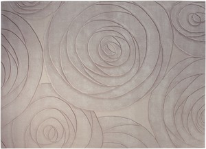 Teppich Esprit Creme Rosenmuster Carving Art Ebay