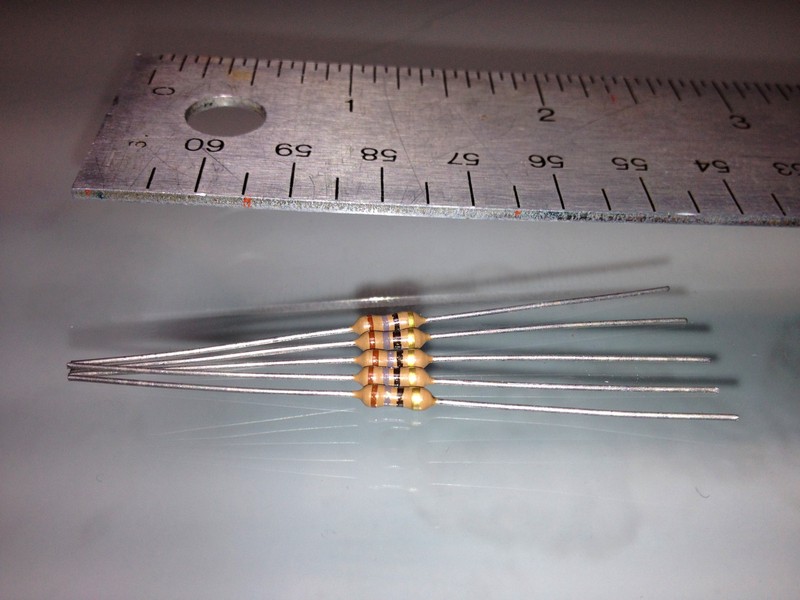 18 ohm 1/4 watt @ 5% Tolerance Resistor (5 pack)