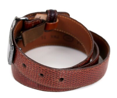Trafalgar BROWN GENUINE LIZARD 1