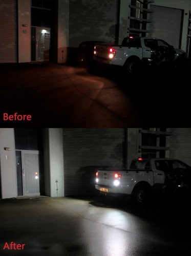 Bright White LED Reverse Light Bulbs for Toyota Landcruiser Prado 90 Series - Picture 6 of 9