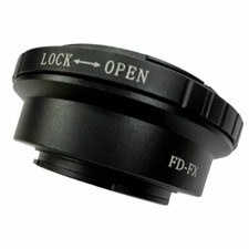 Canon FD Lens Mount to Fujifilm FX Camera Adapter Ring X-Pro3 X-T3 X-T2 X-E4 2 1