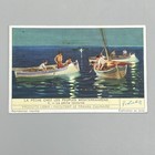 6 LIEBIG TRADE CARDS 1939 Fishing BOATS Among Mediterranean Peoples FRENCH SET — photo 8