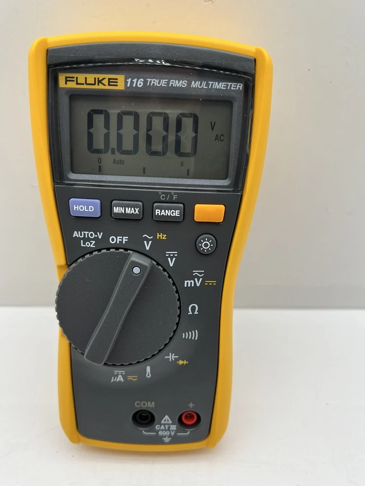 Fluke 116 True RMS Digital Hand Multimeter 600V CAT III  Temperatur Messgerät - Bild 4 von 4