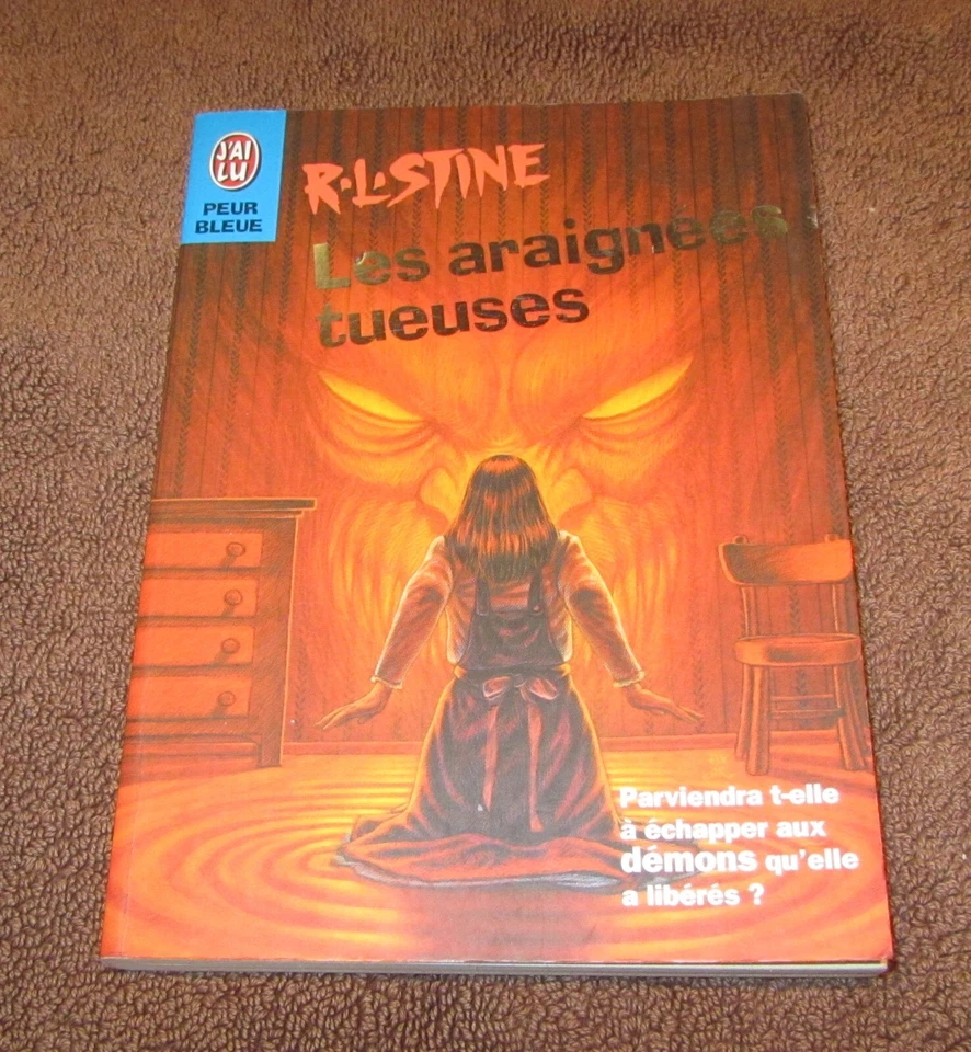 R.L. STINE --- PEUR BLEUE -- LES ARAIGNEES TUEUSES - Photo 1/1