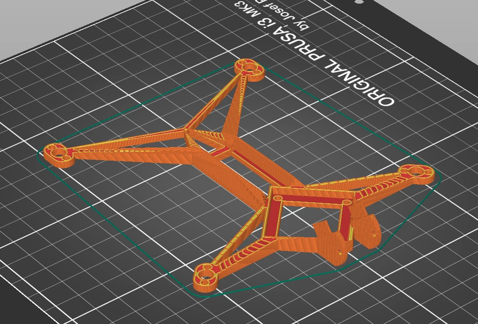 3D Printed NanoLongRange V2 FPV Drone Frame -By unboxingexperience7 (2 PCS) - Image 2 of 2