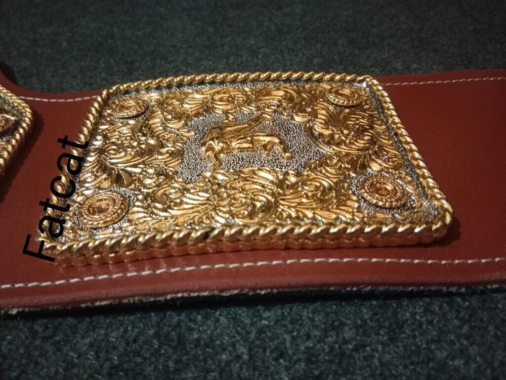 Premium CNC Crumrine Big Gold World Championship Floppy Premium CNC Crumrine Big Gold World Championship Floppy