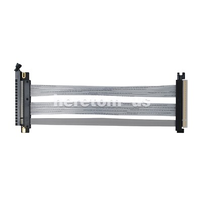 PCIE 4.0 16x Riser Cable Graphics Card Extension Cable 180 Degree PCI-E 30CM