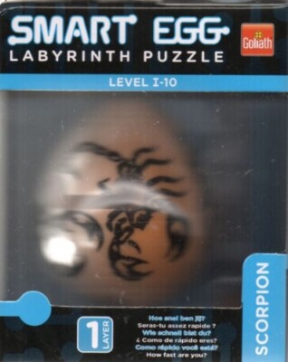 Smart Egg - Labyrinth Puzzle - Scorpion - Level I-10 - Neu / OVP