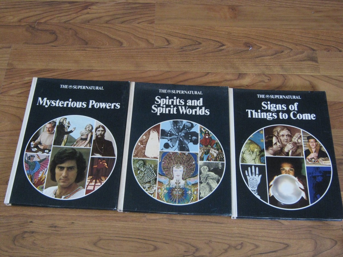 スーパーナチュラル SUPERNATURAL 洋書 小説 12冊セット The Supernatural 3 Vintage Hardcover Books 1975 | eBay