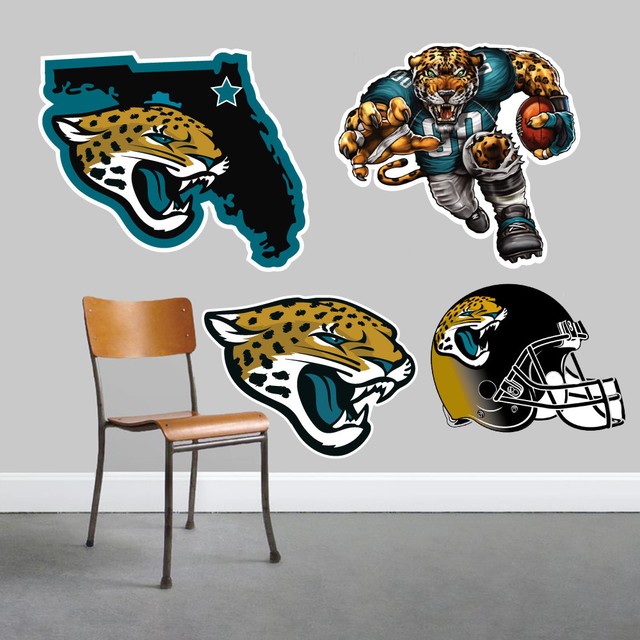 Jacksonville Jaguars Wall Art 4 Piece Set Large SizeNew in Box