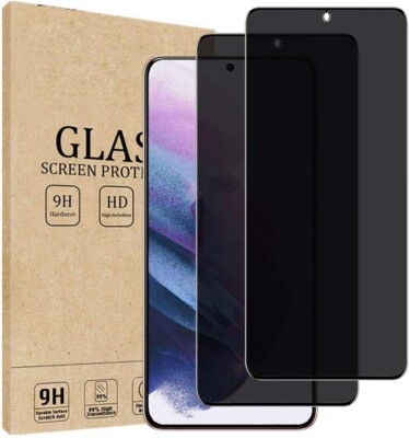 2Pc Samsung Galaxy S21 Plus Anti Spy Tempered Glass Screen Protector 9H Saver 