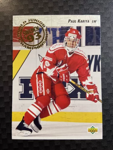 Rc Paul Kariya NM-mt 1992-93 Upper Deck - World Juniors Championships #586
