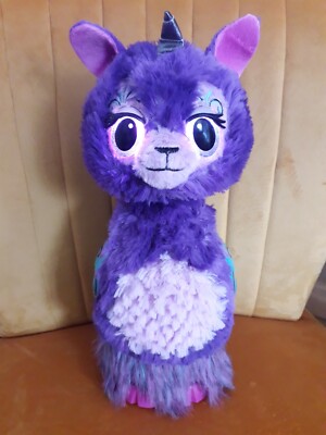 Hatchimals/Purple Llalacorn/Lightup/Interaktiv/Ohne Ei/Arbeiten/Mit Anleitung