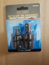Cal Hawk 2 Pc Impact Universal Joint Set 3/8 and 1/2