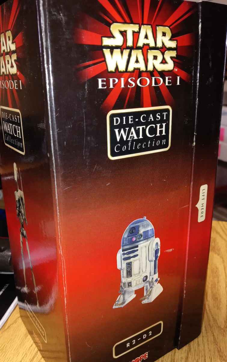 Star Wars 1999 Episode 1 Die-cast Watch Collection of 4