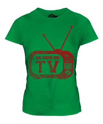 AS SEEN ON TV DAMEN T-SHIRT TEE SHIRT TOP 36 38 40 42 44 46 48