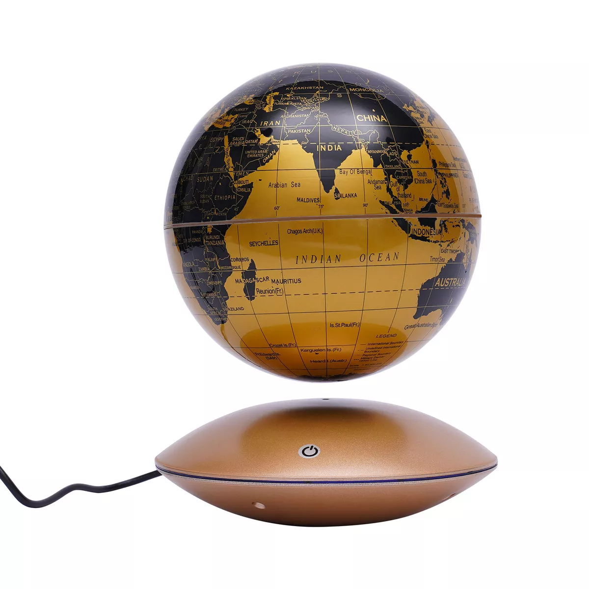 LED Night Lights, Globe Night Light, Levitating Globe, Floating Globe, World Map Desk