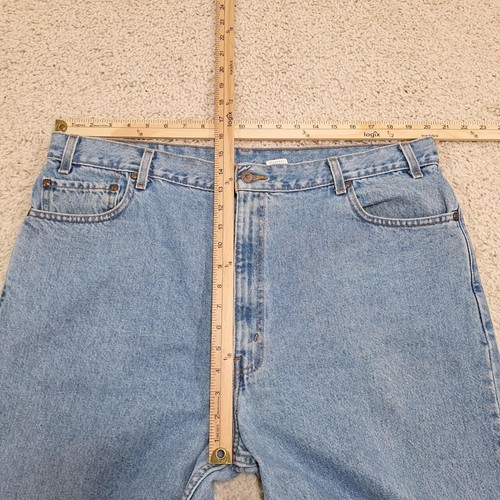 Vintage Levis 540 Relaxed Fit, Light Wash Mens Jeans, High Rise, Brown Tab 42x32 - Picture 4 of 8