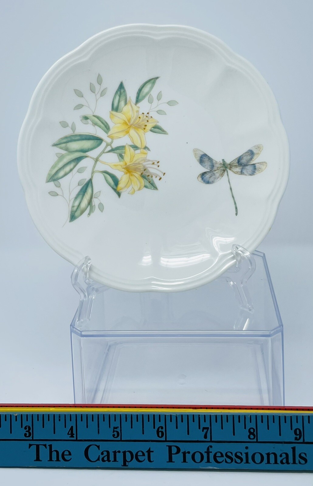 Lenox Butterfly Meadow dessert party plate Dragonfly eBay