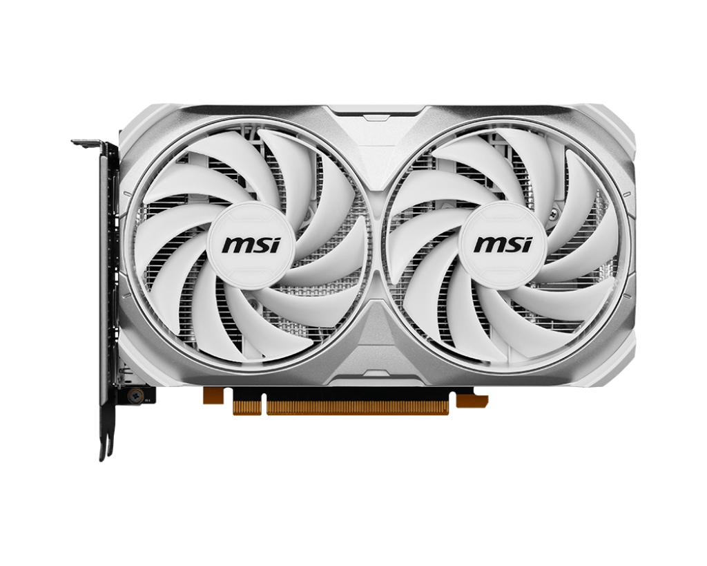 MSI GeForce RTX™ 4060 VENTUS 2X WHITE 8G GDDR6 Graphics card MSI GeForce RTX™ 4060 VENTUS 2X WHITE 8G GDDR6 Graphics card