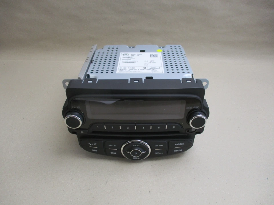 Opel Meriva B Aveo Corsa E Adam Mokka Autoradio CD USB DWGM1004 NEU orig. - Bild 2 von 4