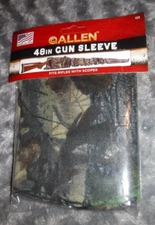 ALLEN GUN SLEEVE 48" | CAMO ; FITS RIFFLES WITH SCOPES NEW IN PACKAGE