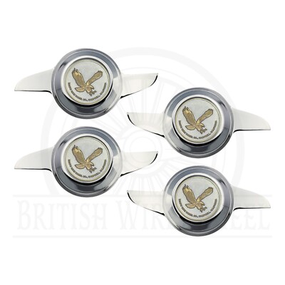Zenith Eagle Gold & Chrome Wire Wheel Chips with Knockoff Spinner
