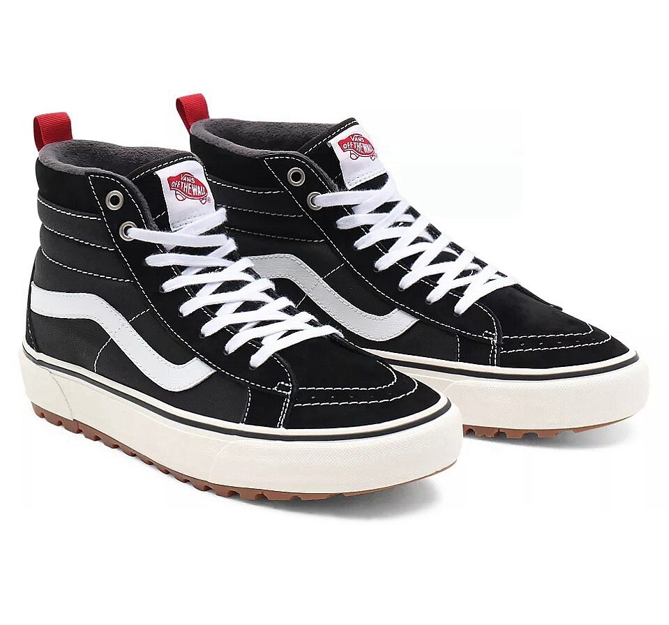 Vans Sk8-Hi MTE-1 Waterproof Winter Hiking Boot Shoe Black  display picture 1
