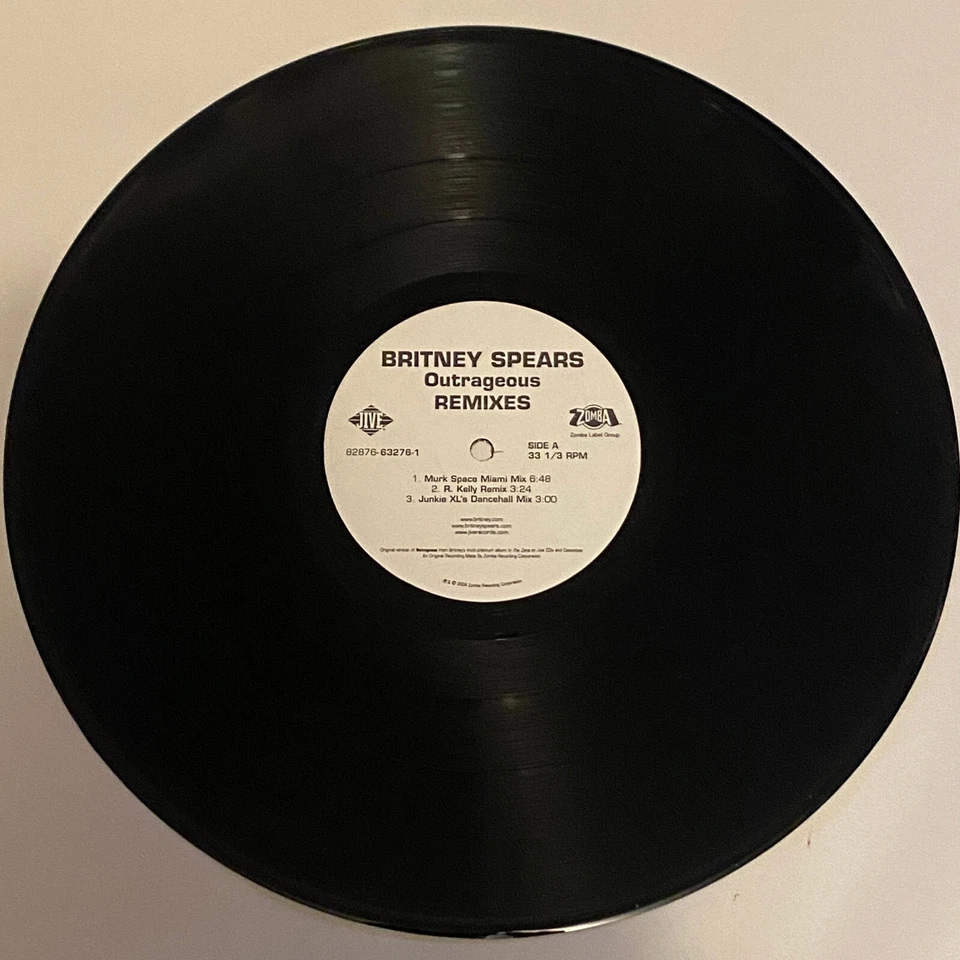 BRITNEY SPEARS - OUTRAGEOUS ORIG 2004 US 12" VINYL MAXI SINGLE NM - Image 3 of 4