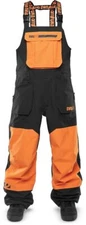 ThirtyTwo Basement Bib Men's Snow Pants, Black/Orange, X-Large