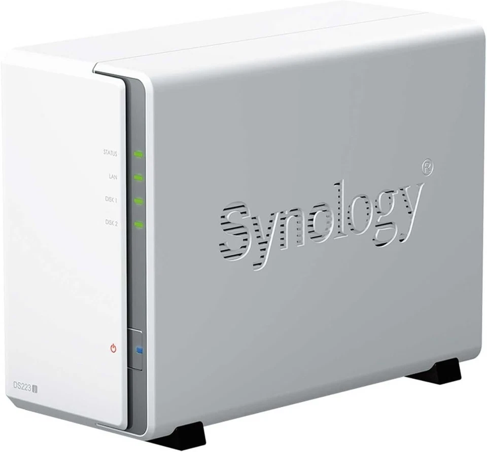 Synology DS223j 2-Bay NAS + 2x 4TB Seagate IronWolf HDD (8TB) Installed - Image 3 of 4