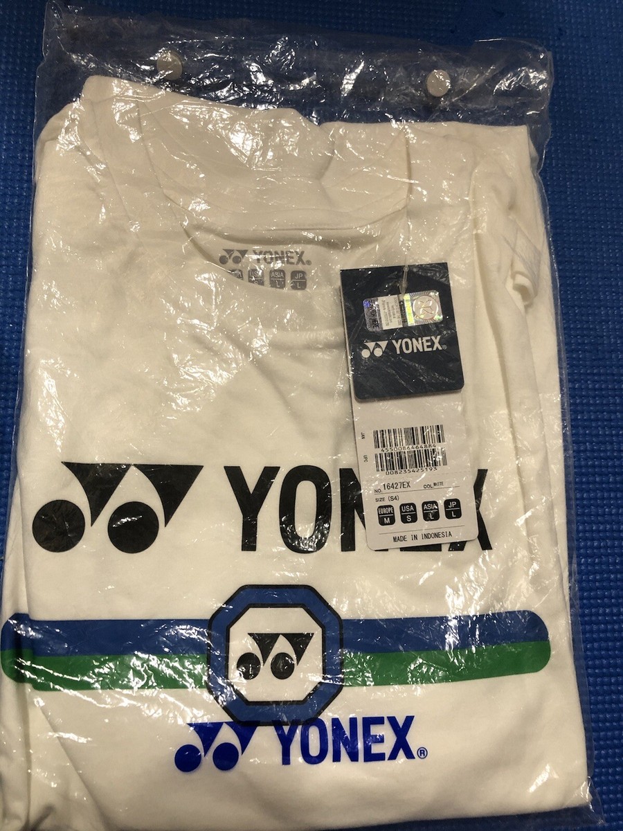 Yonex 16427 Cotton shirt - White (US S/Asia L) | eBay