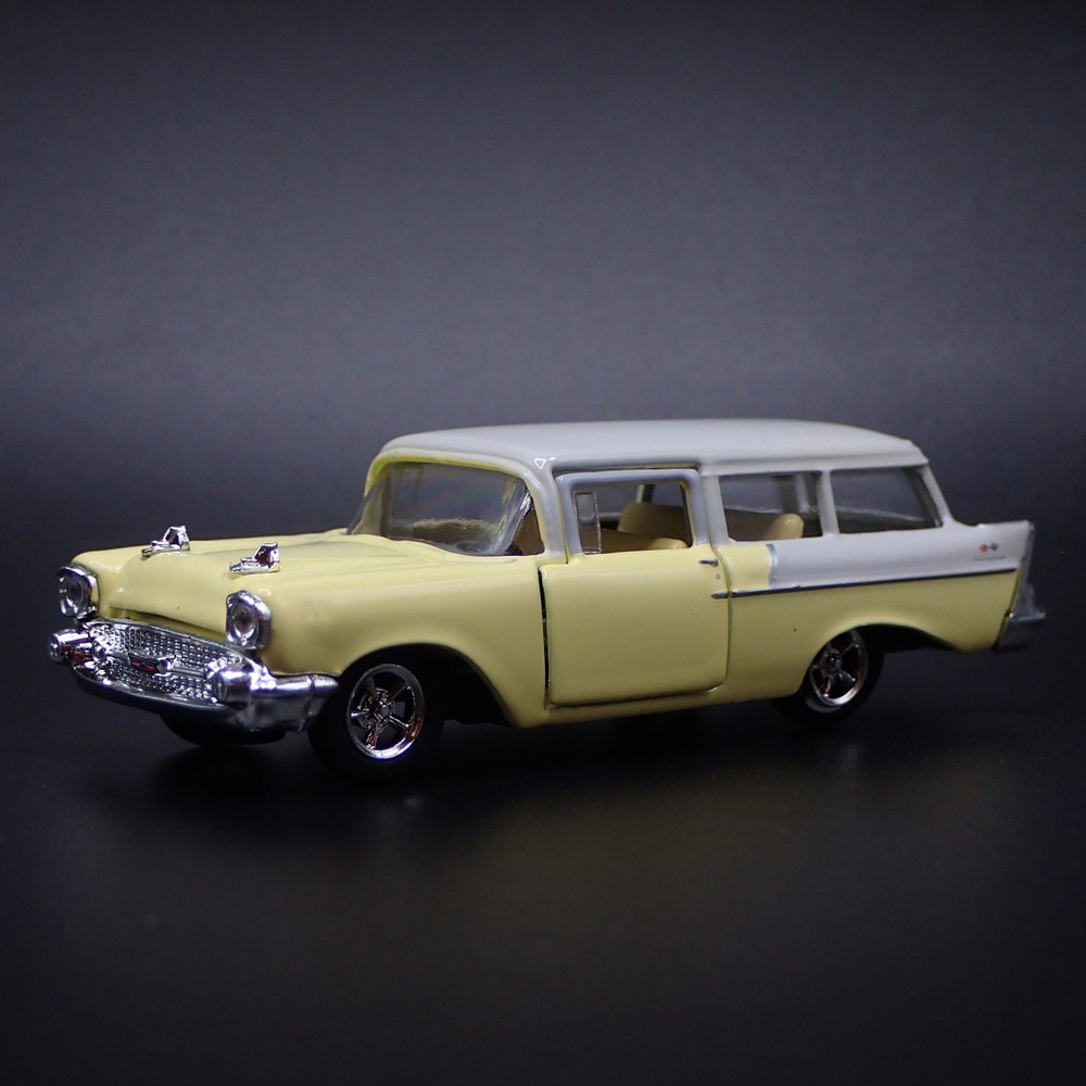 1957 Chevy Handyman Station Wagon 1:64 Scale Diecast Model Car