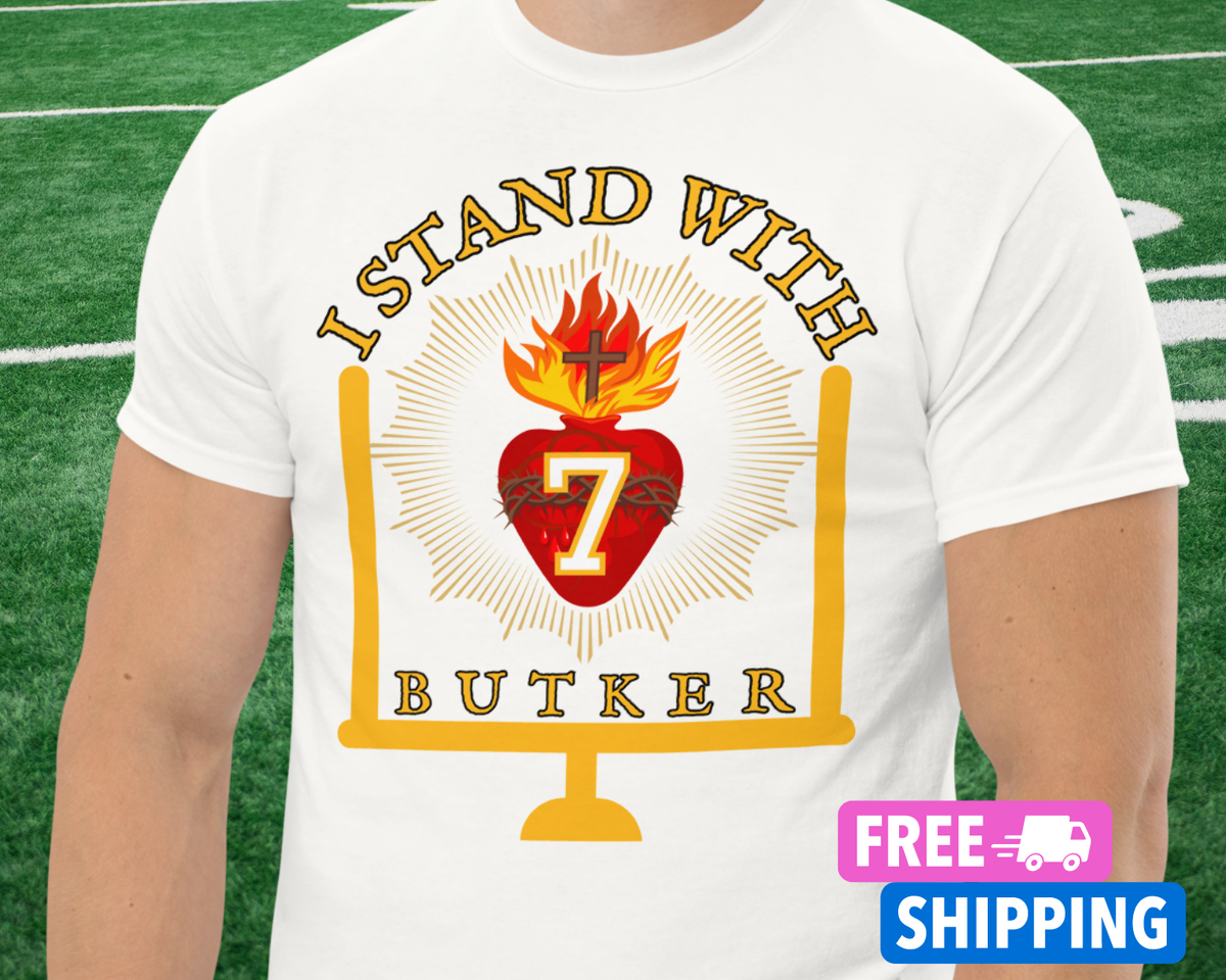 NEW Harrison Butker Shirt For Chiefs Fan Kansas City Catholic Christian  Shirt