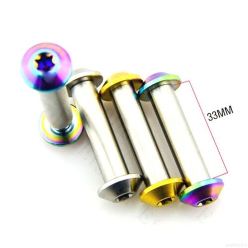 1PC Titanium Nuts Bolts Bicycle Inner Tube Shock Absorbers for JP8/JXP/FA073 - Picture 1 of 8