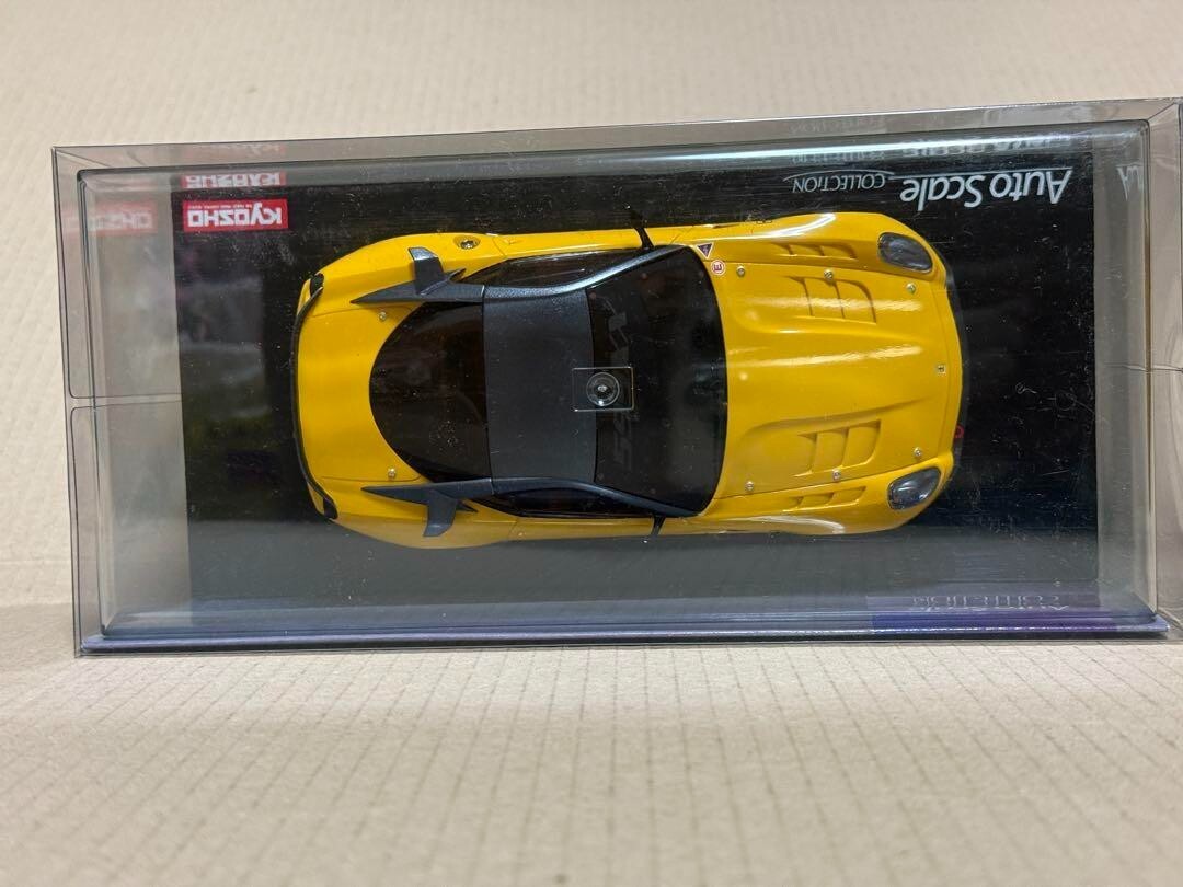 KYOSHO Auto Scale Collection イエロー Kyosho Mini-Z Ferrari 599XX Yellow Auto Scale Collection ASC