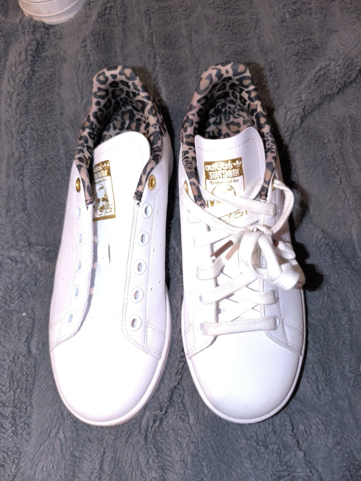 Taglia 4.5 Adidas Stan Smith Bianco Collegiale Navy