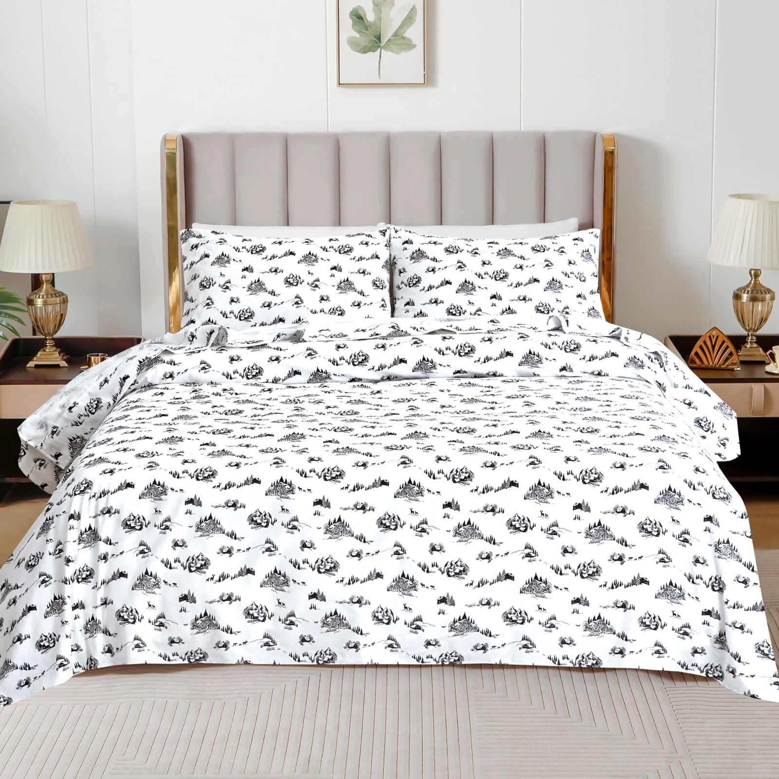 Elegant Comfort Flannel Sheet Set
